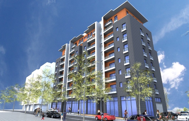 2B & CONSTRUCTION GROUP - Godine banimi dhe sherbimesh 1,5,7 dhe 9 kate me 1 kat parkimi nentoke ne rrugen Frosina Plaku